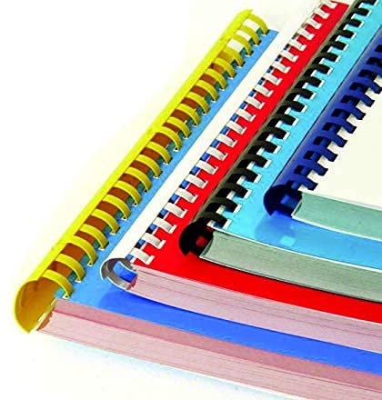Heavy Duty C-12 Comb Binding Machine with 21-Hole Punch - Includes 100 PCS 5/16