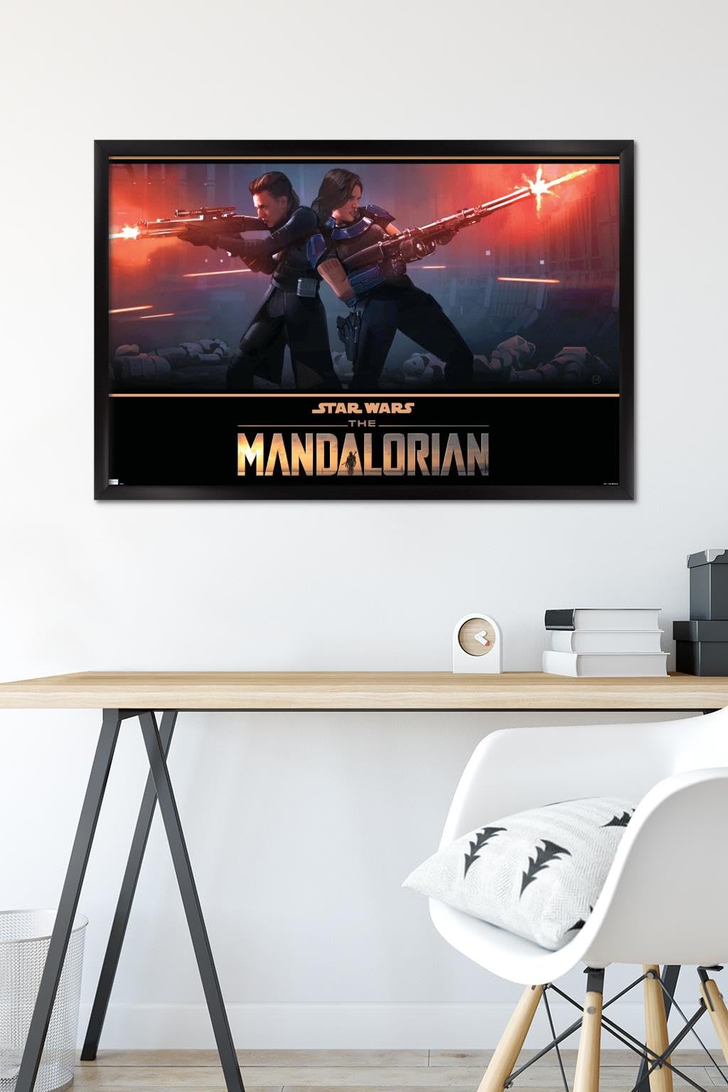 Trends International Star Wars: The Mandalorian Season 2 - Back to Back Wall Poster, 34