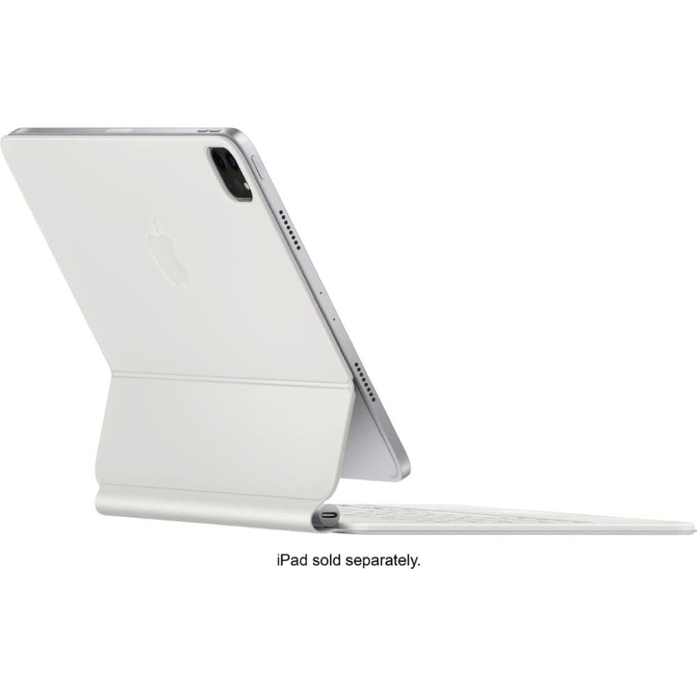 Apple Magic Keyboard for iPad Pro 11-inch (3rd Gen) & iPad Air (4th Gen) - MJQJ3LL/A - White - Perfect for Work, Study & Creative Projects