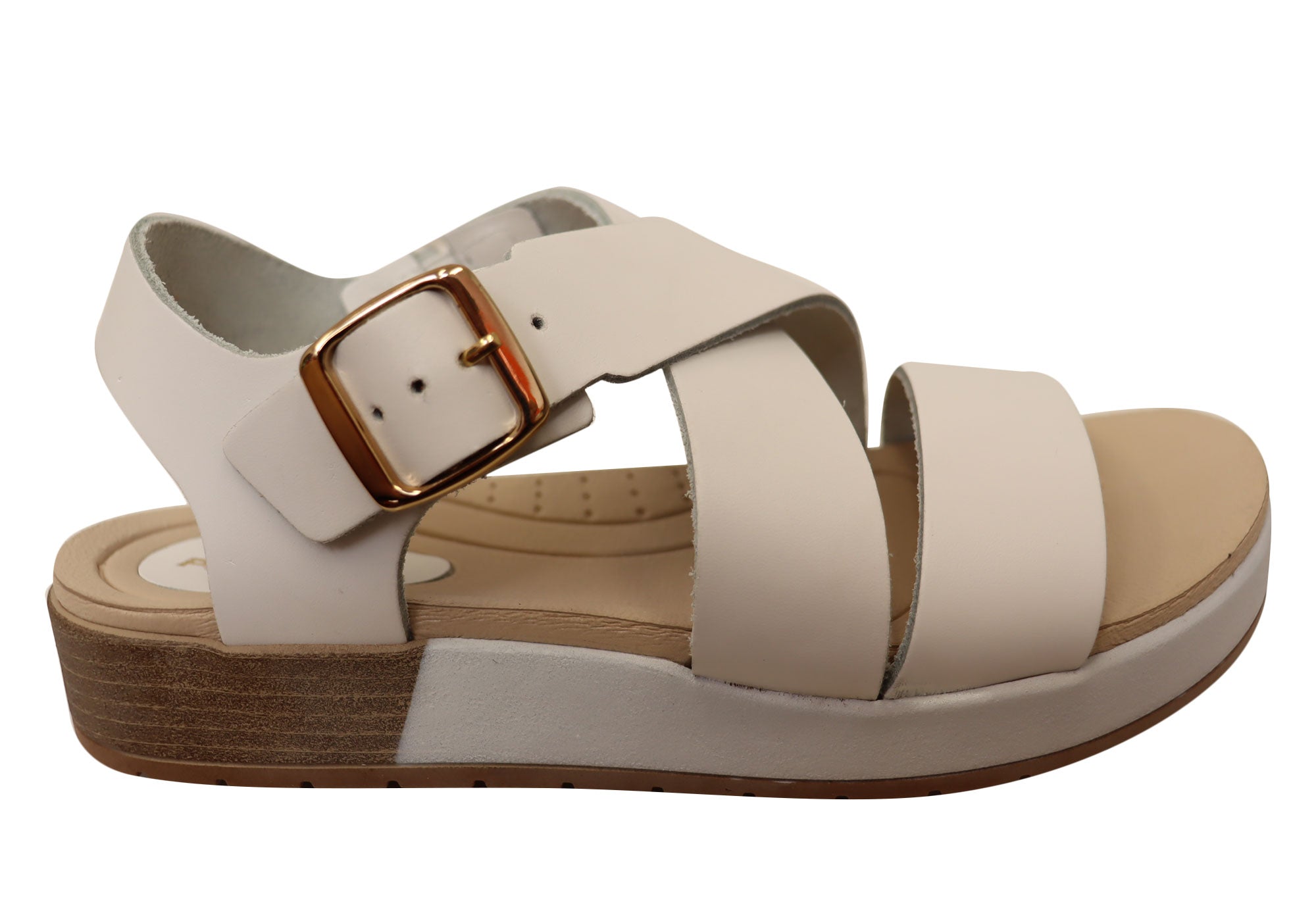 Pegada Robbina Women's Comfortable Leather Sandals - Handmade in Brazil - Perfect for Beach, Vacation & Summer Outfits
