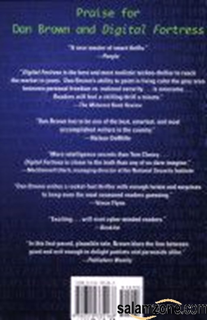 Digital Fortress: A Thriller Novel by Dan Brown - Cybersecurity Espionage & Codebreaking Adventure | Perfect for Tech Thriller Fans & Book Club Discussions