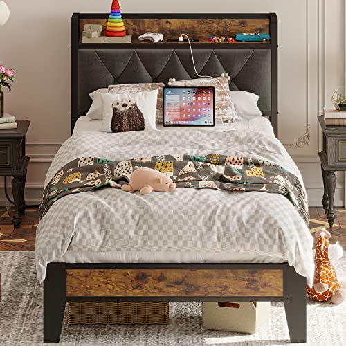 Vintage Brown and Gray