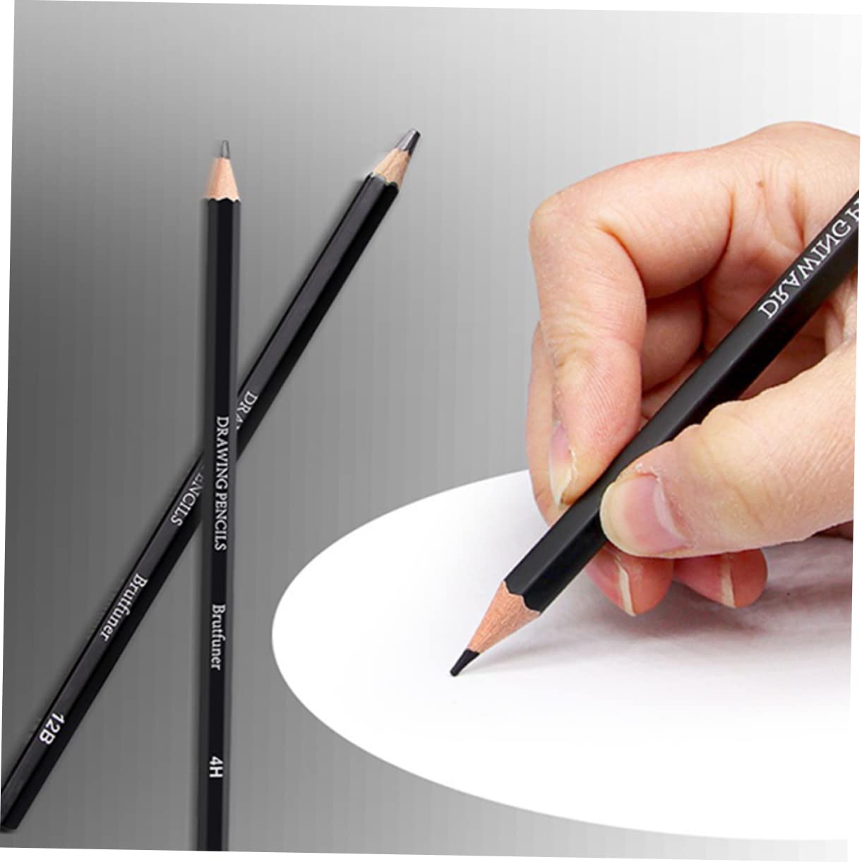 Operitacx 56-Piece Professional Sketch Pencil Set for Artists - Graphite Drawing Pencils for Sketching, Shading & Art Projects - Perfect for Beginners & Professionals (Wooden Case) - Ideal for Studio, Classroom & Home Art Use