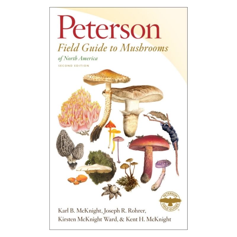 **Peterson Field Guide to Mushrooms of North America - Identify Wild Mushrooms with Detailed Descriptions & Photos - Perfect for Hiking, Foraging & Nature Exploration**