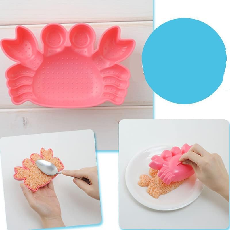 5-Piece Cute Cartoon Sushi Maker Kit - Japanese Rice Mold DIY Sushi Tools for Bento Box Decoration & Party Food Making | Perfect for Home Cooking, Kids Lunch Prep & Asian-Themed Parties