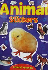 Animal Stickers - Cute Animal Friends Decals for Kids Rooms, Scrapbooking & DIY Crafts - Waterproof Vinyl Stickers for Laptops, Notebooks & Water Bottles