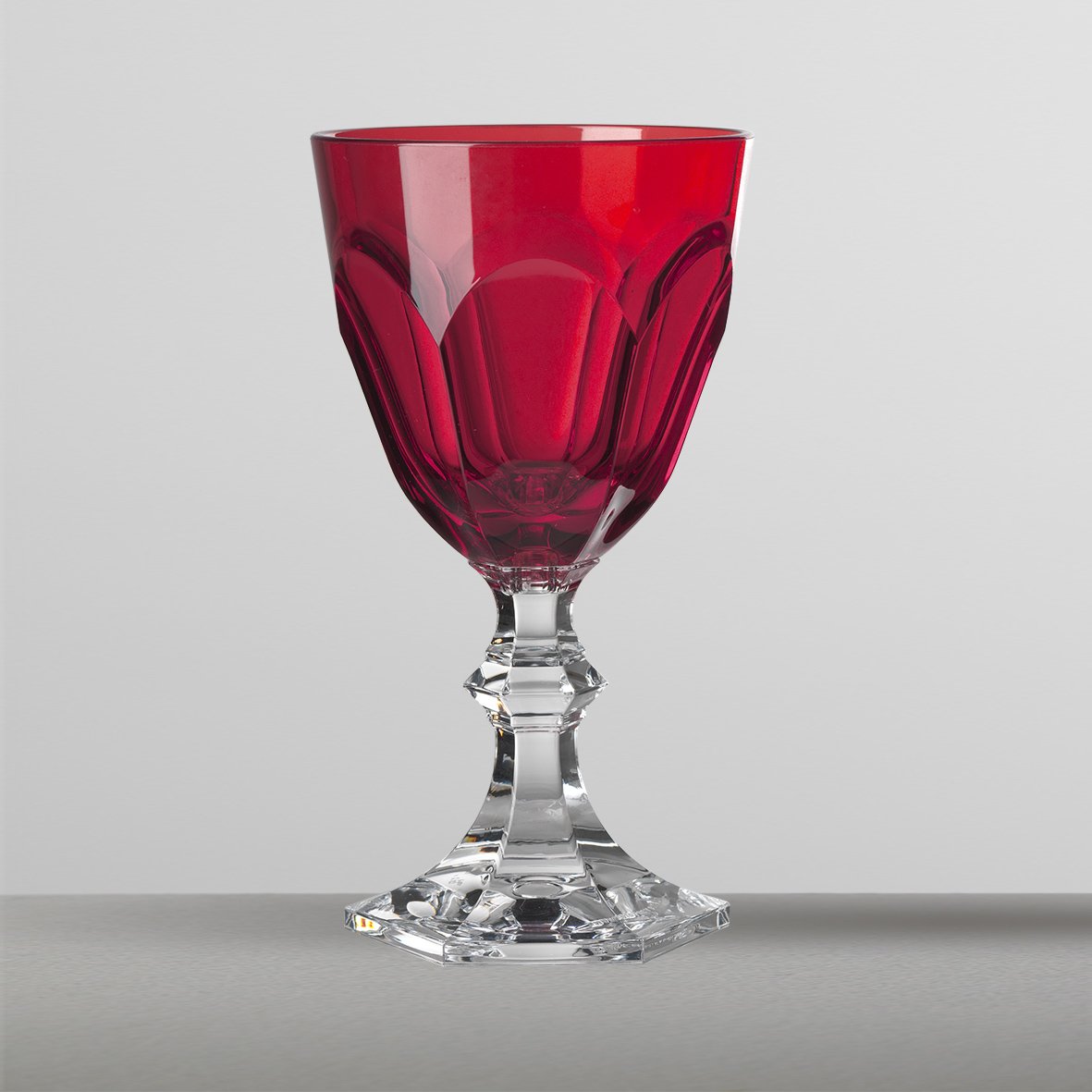 Mario Luca Giusti Dolce Vita Set of 6 Red Wine Glasses - Elegant Stemware for Fine Dining, Italian Restaurants & Home Entertaining