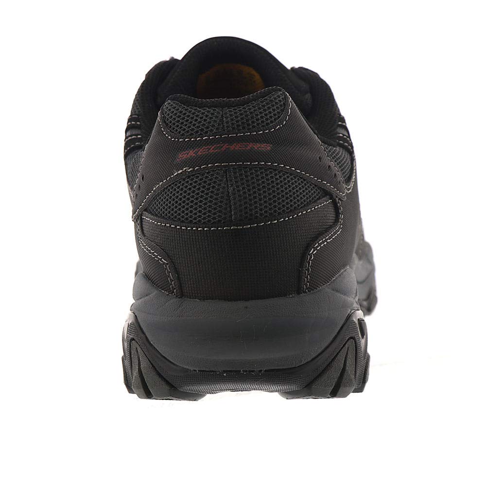 Skechers Men's Cankton Ebbitt Steel Toe Work Shoes - Safety Construction Shoes for Men - Non-Slip, Comfortable Work Boots for Construction, Warehouse & Outdoor Jobs
