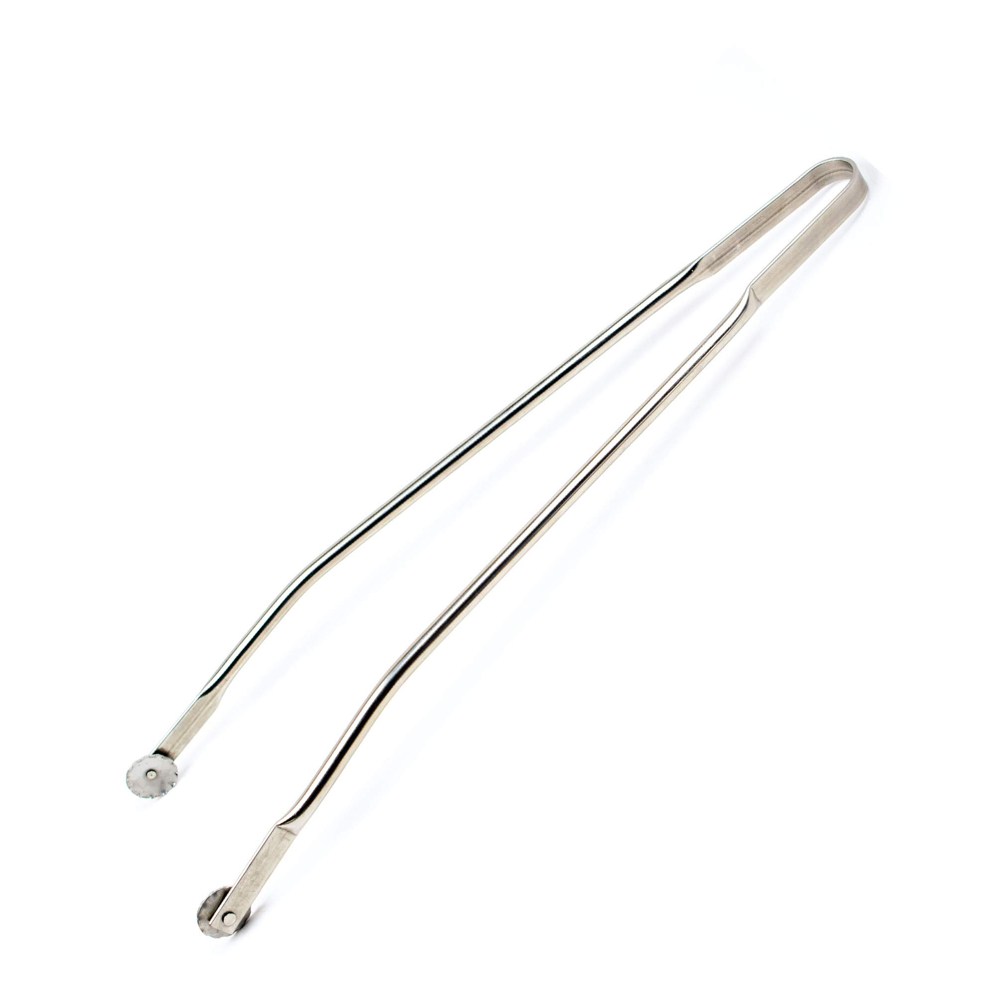 Premium Stainless Steel Hot Dog Tongs - 12