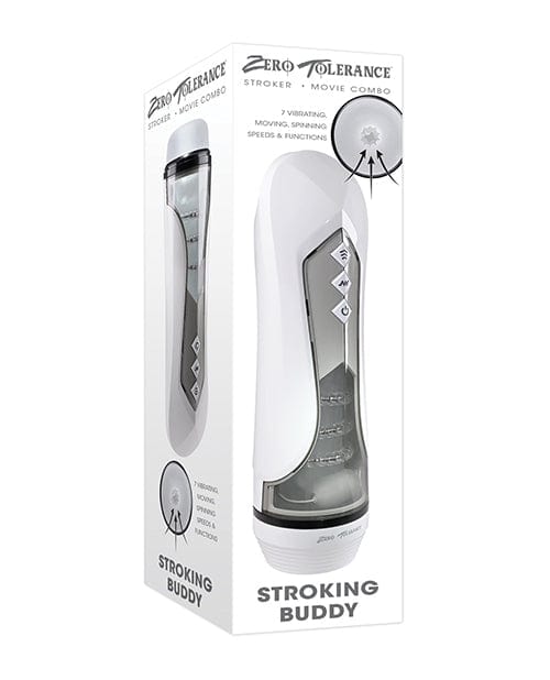 Zero Tolerance Stroking Buddy - Premium White Adult Toy for Couples & Solo Play - Enhance Intimacy & Pleasure in the Bedroom