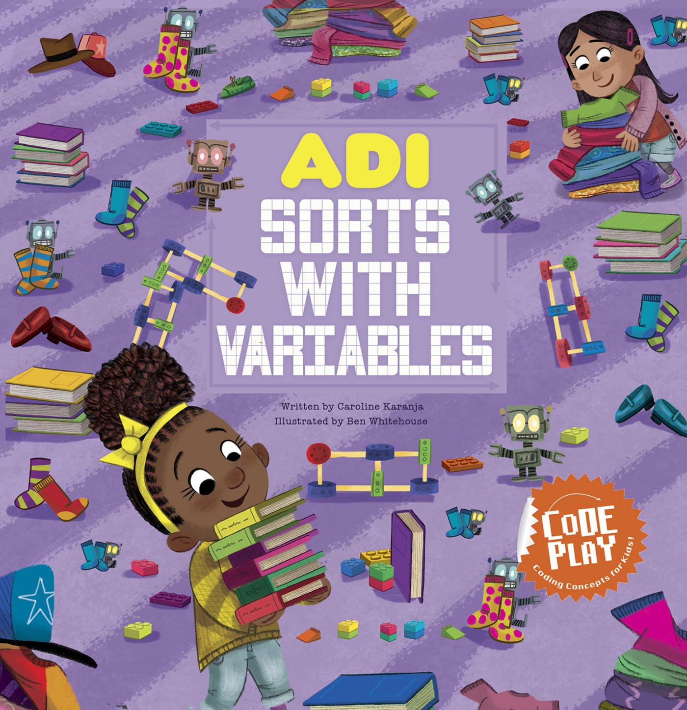 Adi Sorts with Variables - Educational Coding Game for Kids | Learn Programming Logic Through Play | Perfect for STEM Learning at Home & School