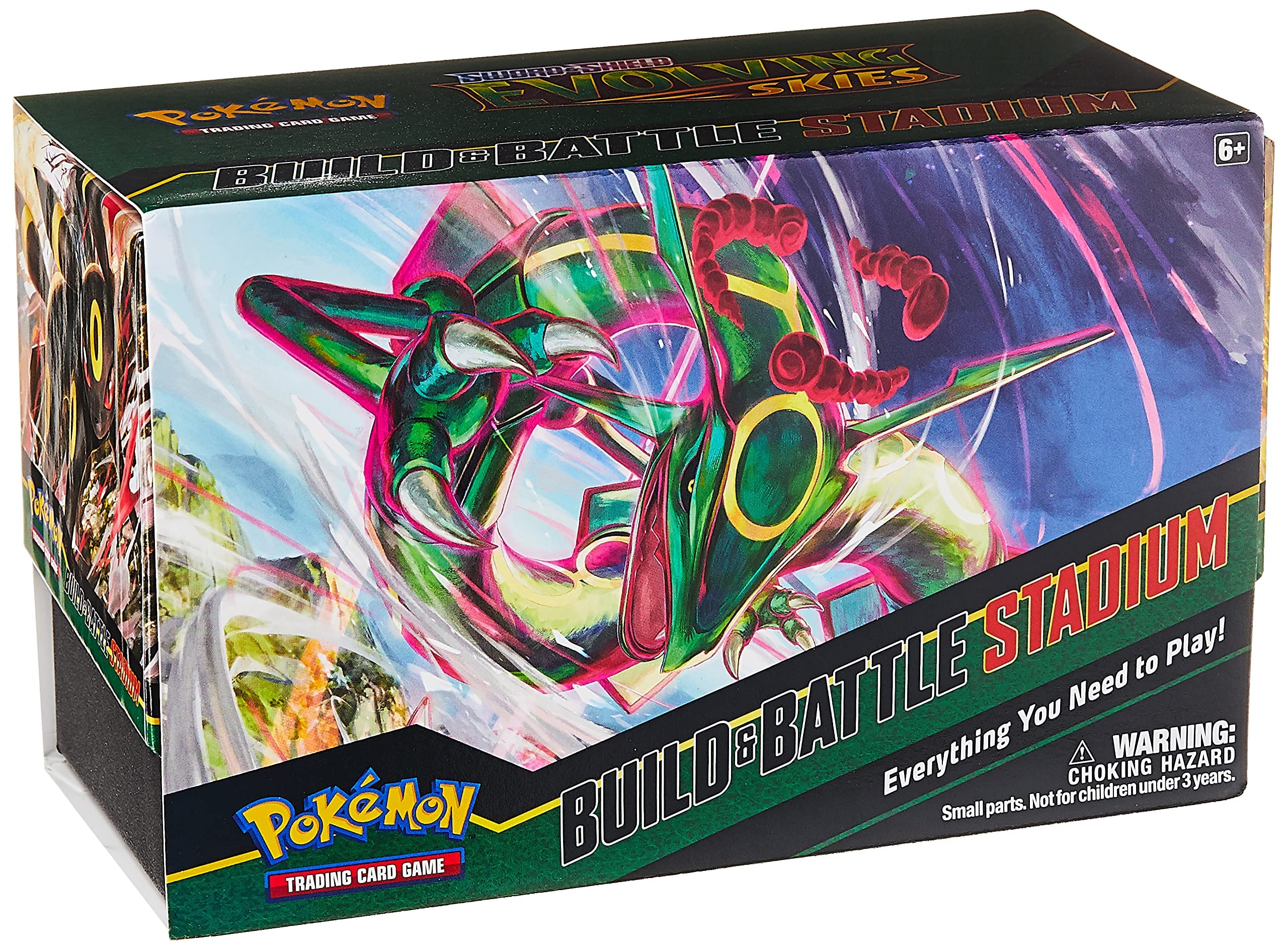 Pokemon Sword & Shield Evolving Skies Build & Battle Stadium - Premium Trading Card Game Set for Collectors & Players | Perfect for Tournaments & Game Nights