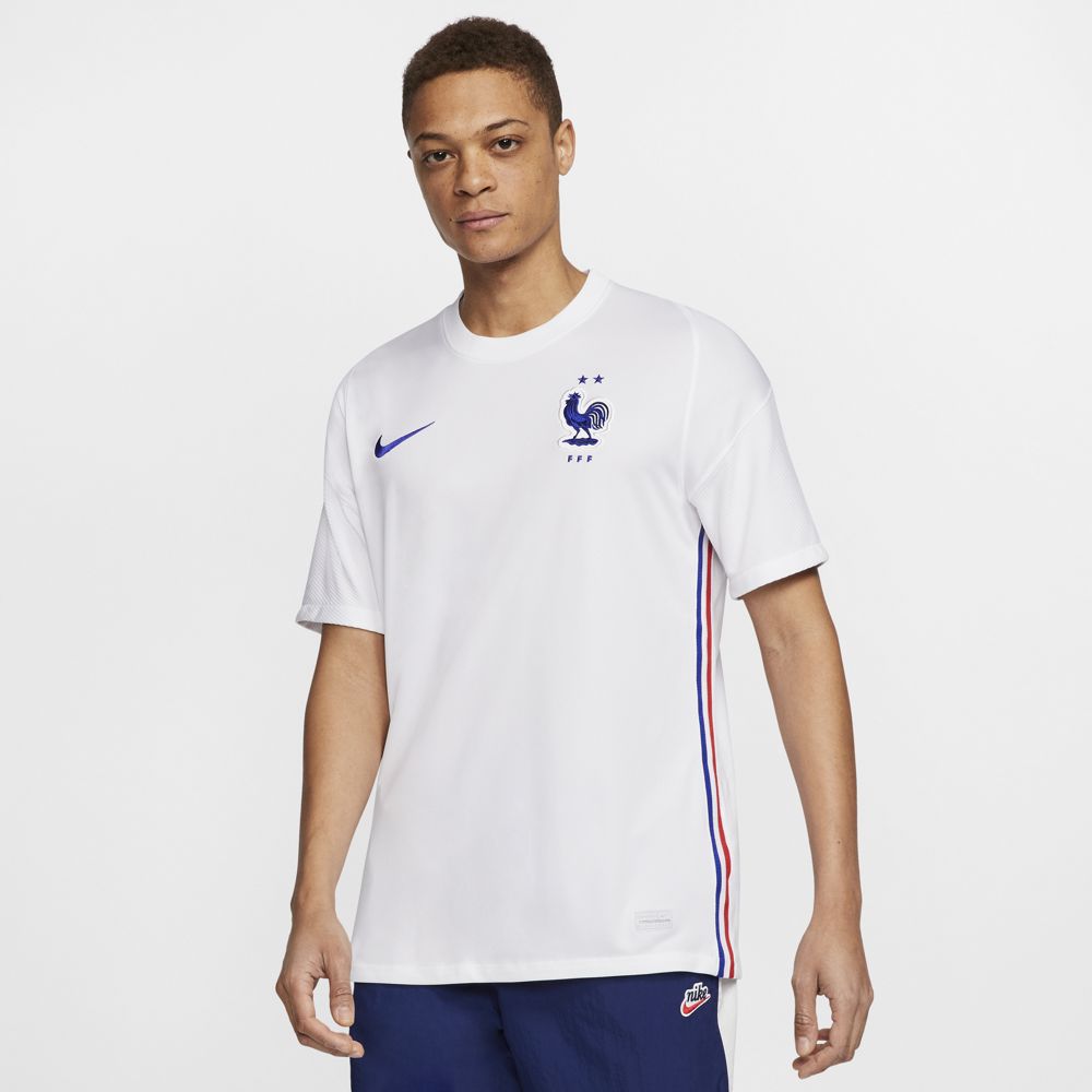 Nike France 2020 Stadium Away Men's Soccer Jersey - Authentic Football Shirt for Fans & Players - Perfect for Matchdays, Training & Casual Wear