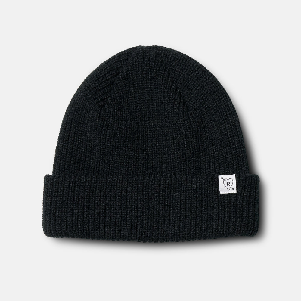 Ridge Classic Cuffed Beanie for Men & Women - Soft Winter Hat with Fleece Lining - Warm Knit Skull Cap for Cold Weather - Perfect for Skiing, Snowboarding & Outdoor Activities