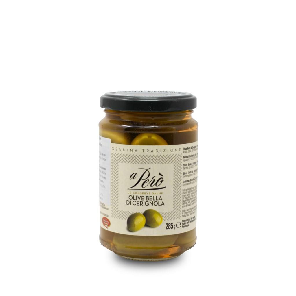 Organic Bella di Cerignola Olives - Premium Italian Green Olives for Charcuterie Boards, Salads & Gourmet Cooking