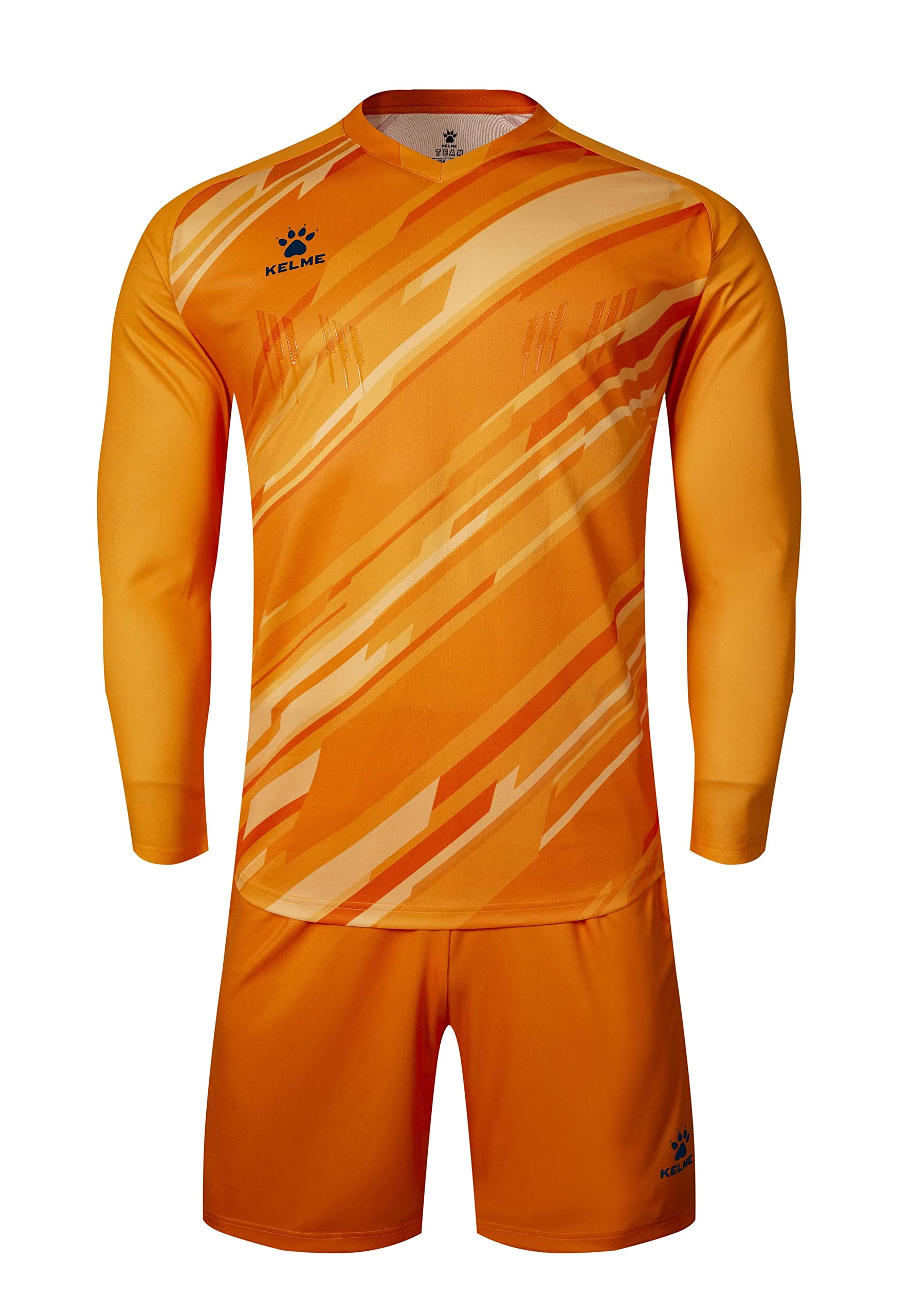 KELME Professional Soccer Goalkeeper Jersey Set - Padded Goalie Shirt, Shorts & Socks for Men, Adults & Youth - Perfect for Training, Matches & Tournaments