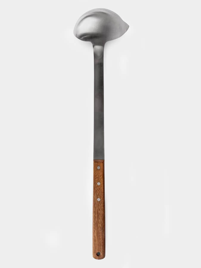 Petromax Stainless Steel Ladle - Durable Cooking Spoon for Soup, Sauce & Stew - Perfect for Camping, Kitchen & Outdoor Cooking