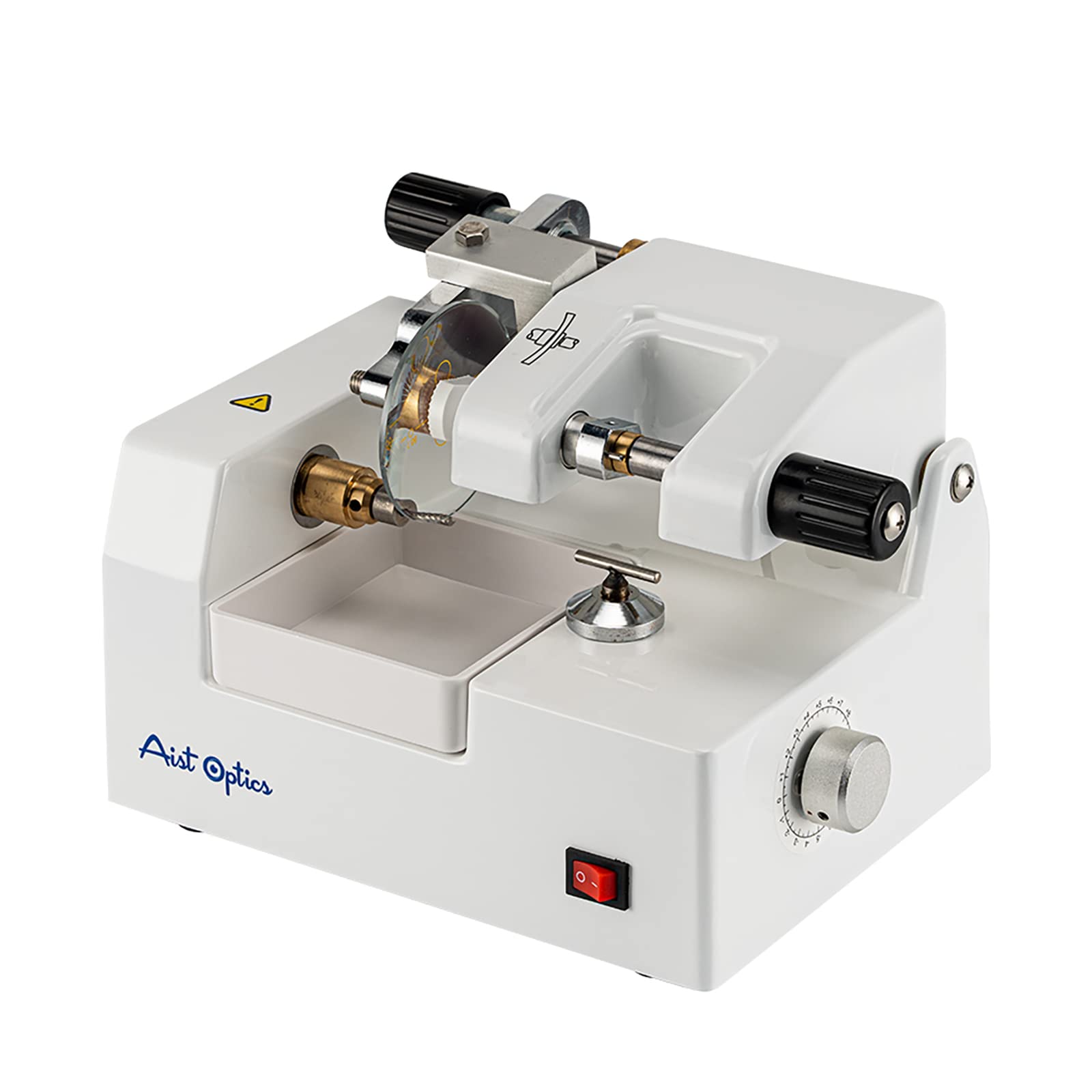 High-Speed Optical Lens Cutter CP-4A - Dry Cutting Milling Machine with Imported Milling Cutter for Eyeglasses | Professional Glasses Lens Cutting Equipment for Optical Labs & Eyewear Stores