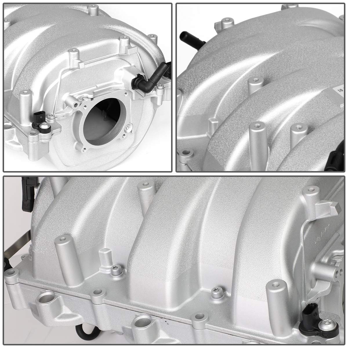 DNA Motoring OEM-ITM-007 Aluminum Engine Intake Kit - Compatible with Mercedes C230, C280, CLK350, ML450, GLK350, SLK280 - High-Performance Air Intake System for Improved Engine Efficiency - Perfect for Street Performance & Track Racing Upgrades