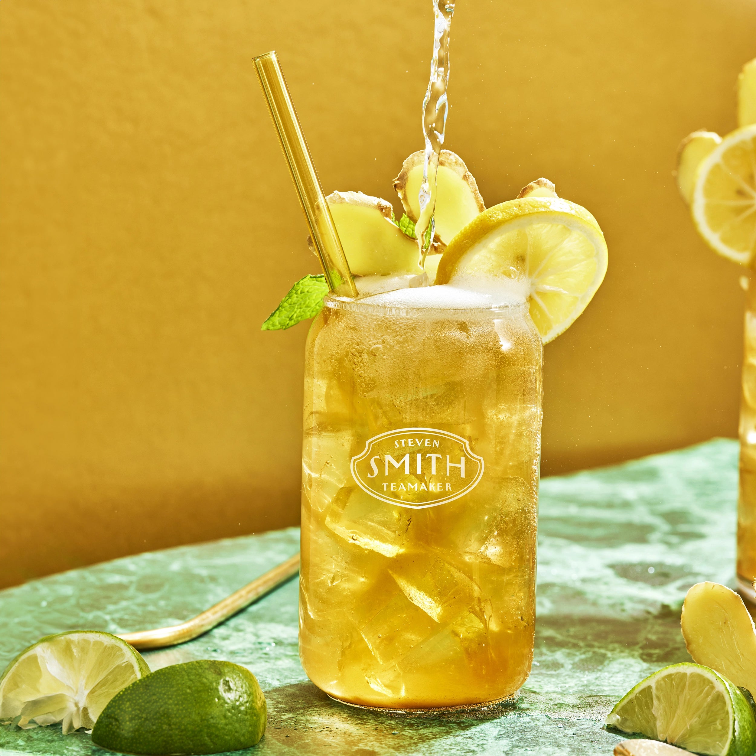 Ginger Splash - Refreshing Ginger Drink | Natural & Healthy Beverage | Perfect for Energy Boost & Digestion | Great for Home, Office & Outdoor Activities