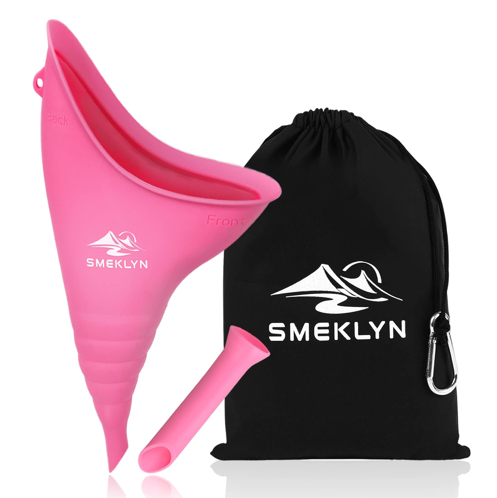 Reusable Silicone Female Urinal for Camping, Hiking & Travel