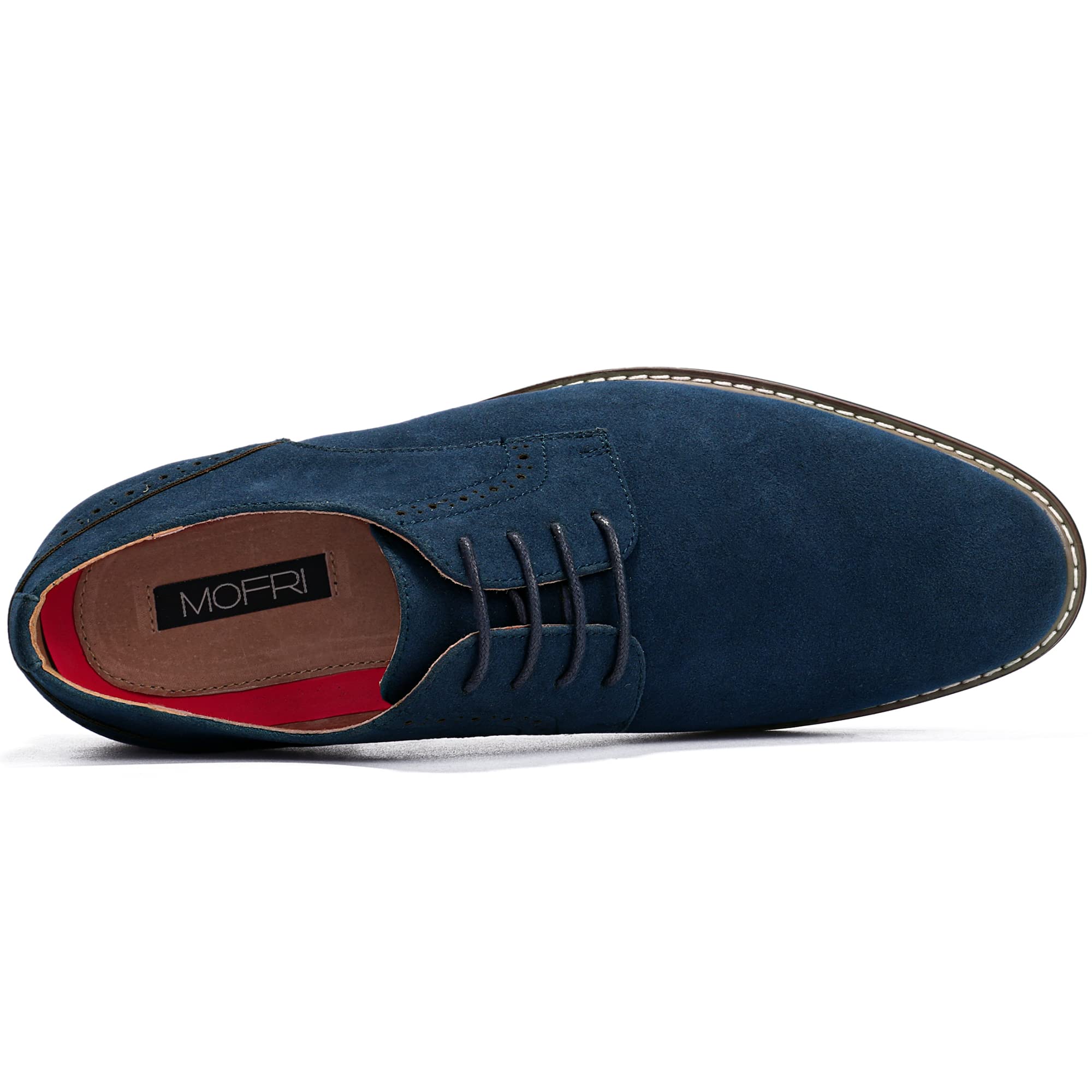 Mofri Men's Formal Cap Toe Oxford Dress Shoes - Comfortable Business & Wedding Shoes for Professional & Special Occasions