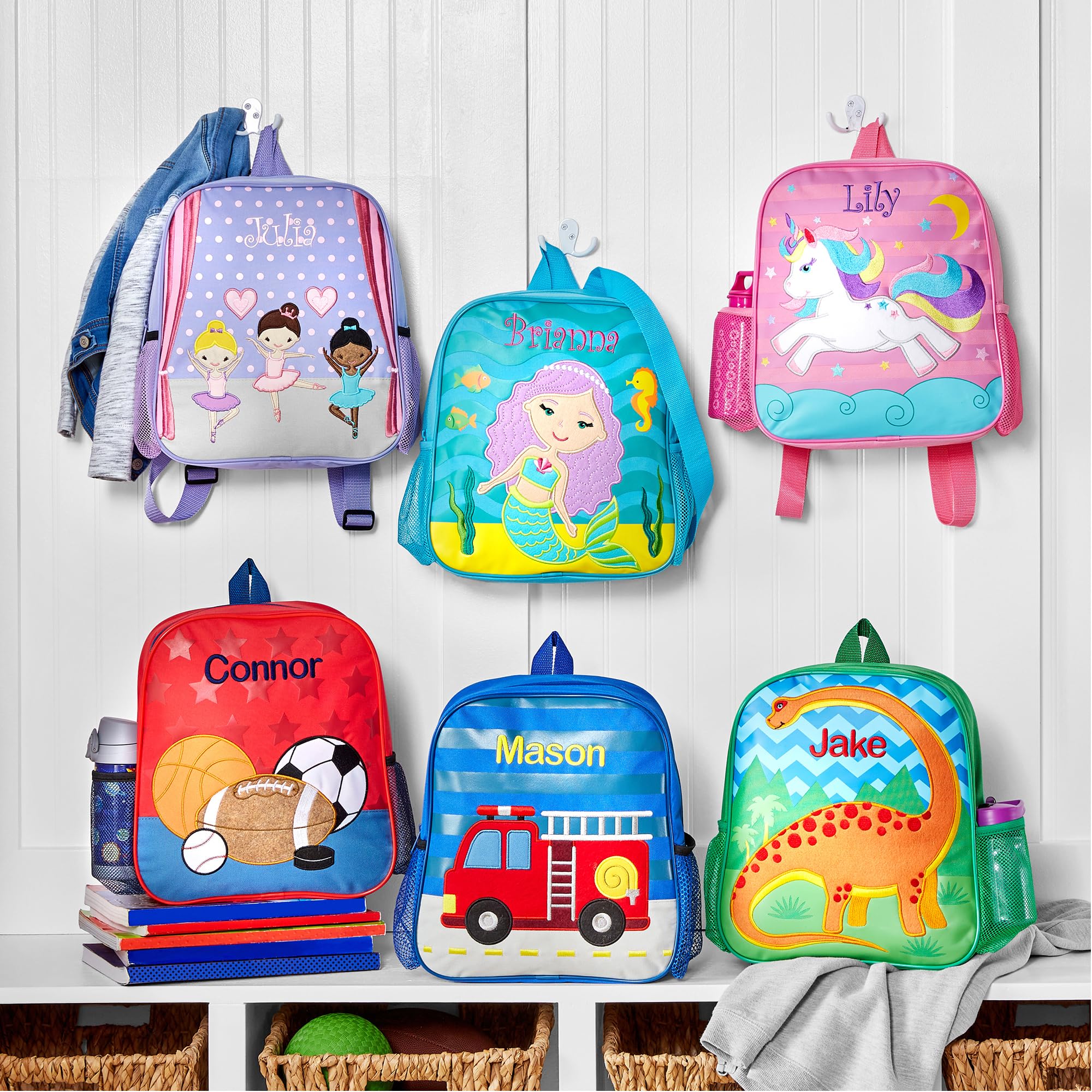 Personalized Mermaid Backpack for Kids - School & Preschool Use