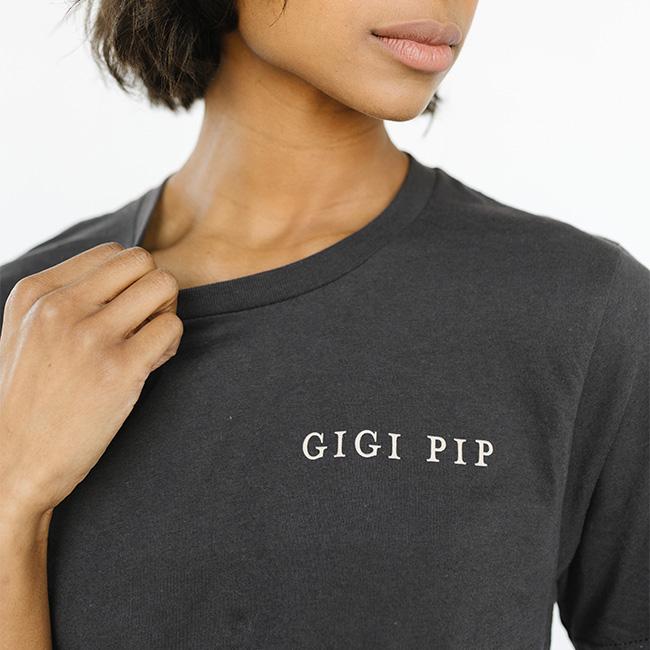 Gigi Pip Tee - Stylish Women's T-Shirt for Casual Wear & Everyday Outfits | Comfortable Cotton Blend Top for Work, Travel & Weekend Looks
