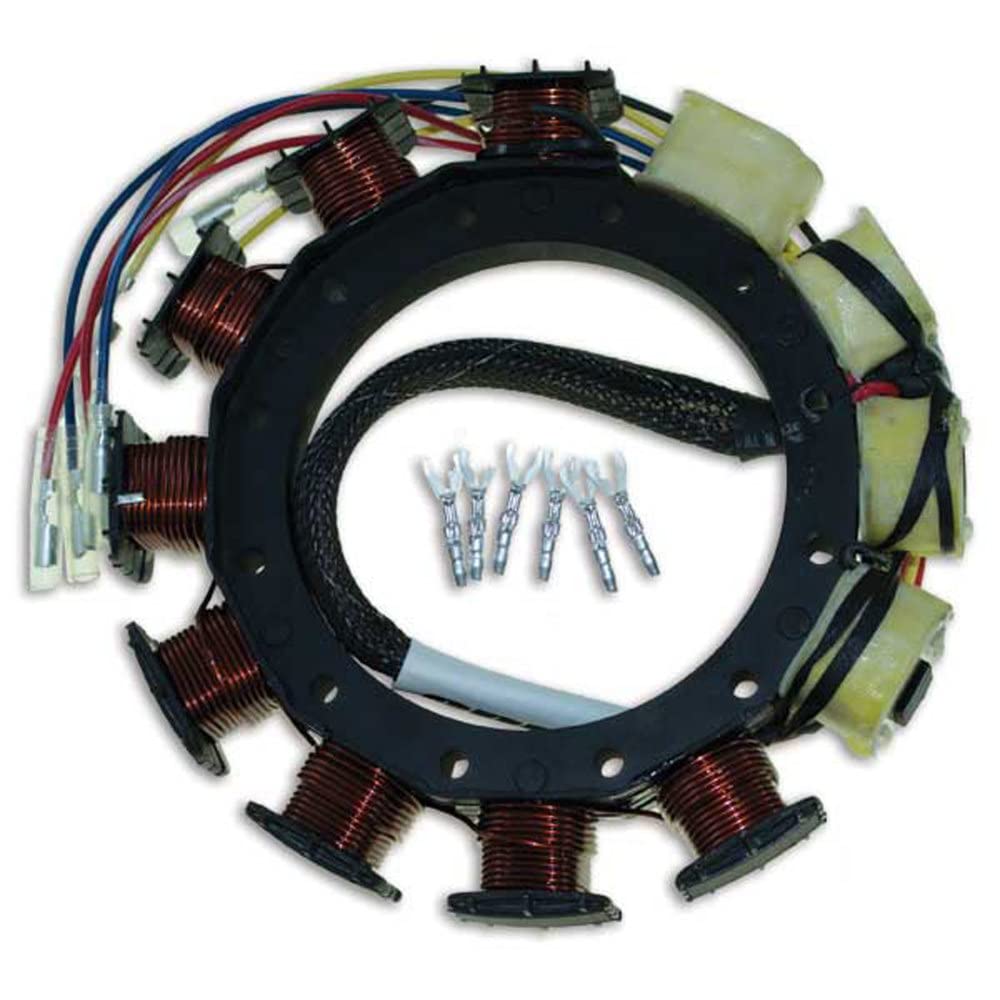 CDI Electronics 174-9873-16 Mercury/Mariner Outboard Stator - 6 Cylinder 16 Amp Replacement Part (1997-2005 Models) | Perfect for Marine Engine Repair & Boat Maintenance