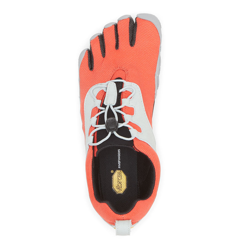 Vibram Women's V Run Retro Running Shoes - Lightweight & Durable for Trail & Road Running - Red, Black, Grey - Perfect for Jogging, Gym & Outdoor Activities