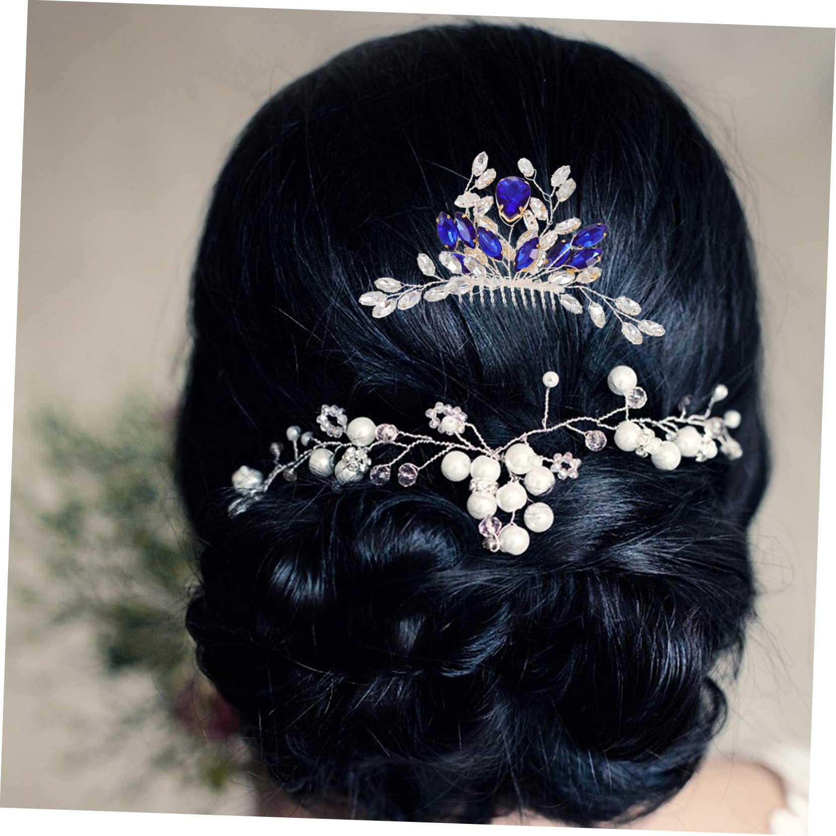 Pearl Wedding Hair Comb for Bride - Elegant Bridal Headpiece for Ceremony & Reception