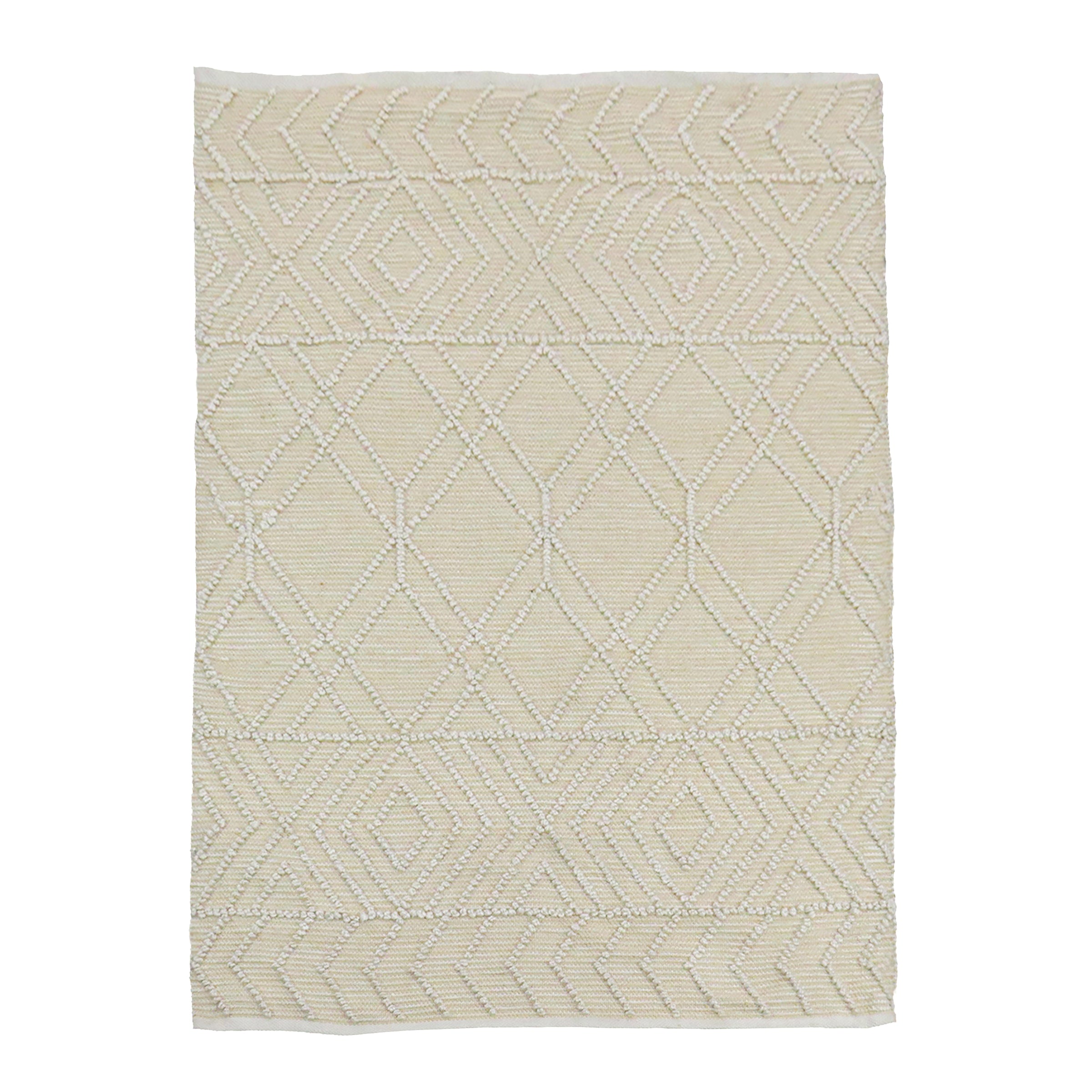 5x7 ft. Sand Hand Woven Outdoor Rug - Durable & Weather-Resistant Bohemian Style Rug for Patio, Deck, Garden, and Poolside - Perfect for Boho Home Decor