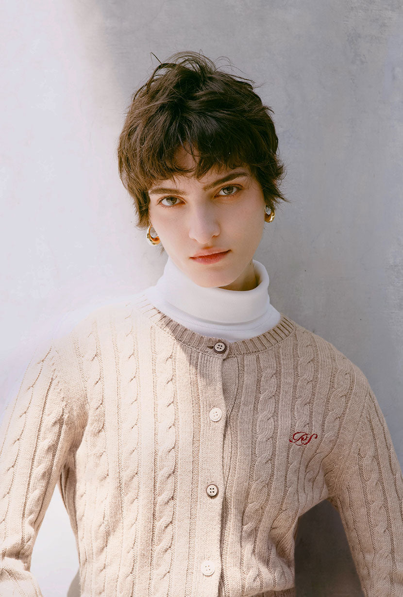 Lally Cardigan Tan - Soft & Stylish Women's Knit Sweater for Casual Wear & Fall Fashion