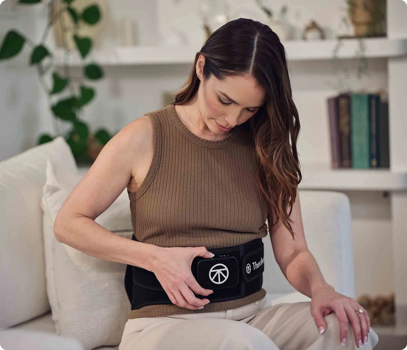 ThermaBack LED Heating Pad - Soothing Pain Relief for Back, Neck & Shoulders - Perfect for Home, Office & Travel Use