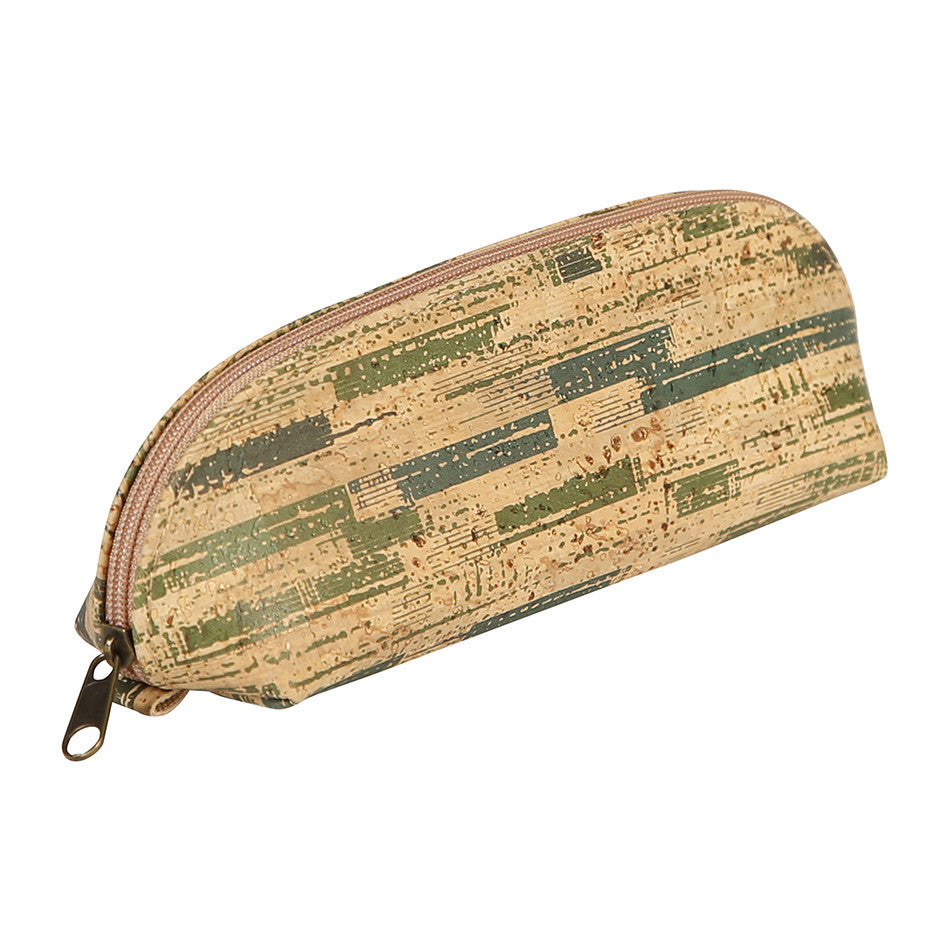 Clairefontaine Cork Pencil Case Small Oval - Eco-Friendly Stationery Organizer for School, Office & Travel | Perfect for Pens, Pencils & Art Supplies