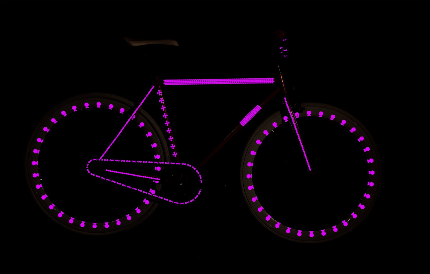 Reflective Flower Decals Kit - High Visibility Vinyl Stickers for Cars, Bikes & Helmets - Perfect for Night Safety & Custom Decoration