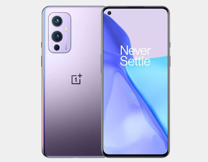 OnePlus 9 5G Unlocked Smartphone - 128GB Storage, 8GB RAM, Dual SIM, GSM Compatible - Winter Mist Purple | Fast Performance for Gaming, Streaming & Productivity