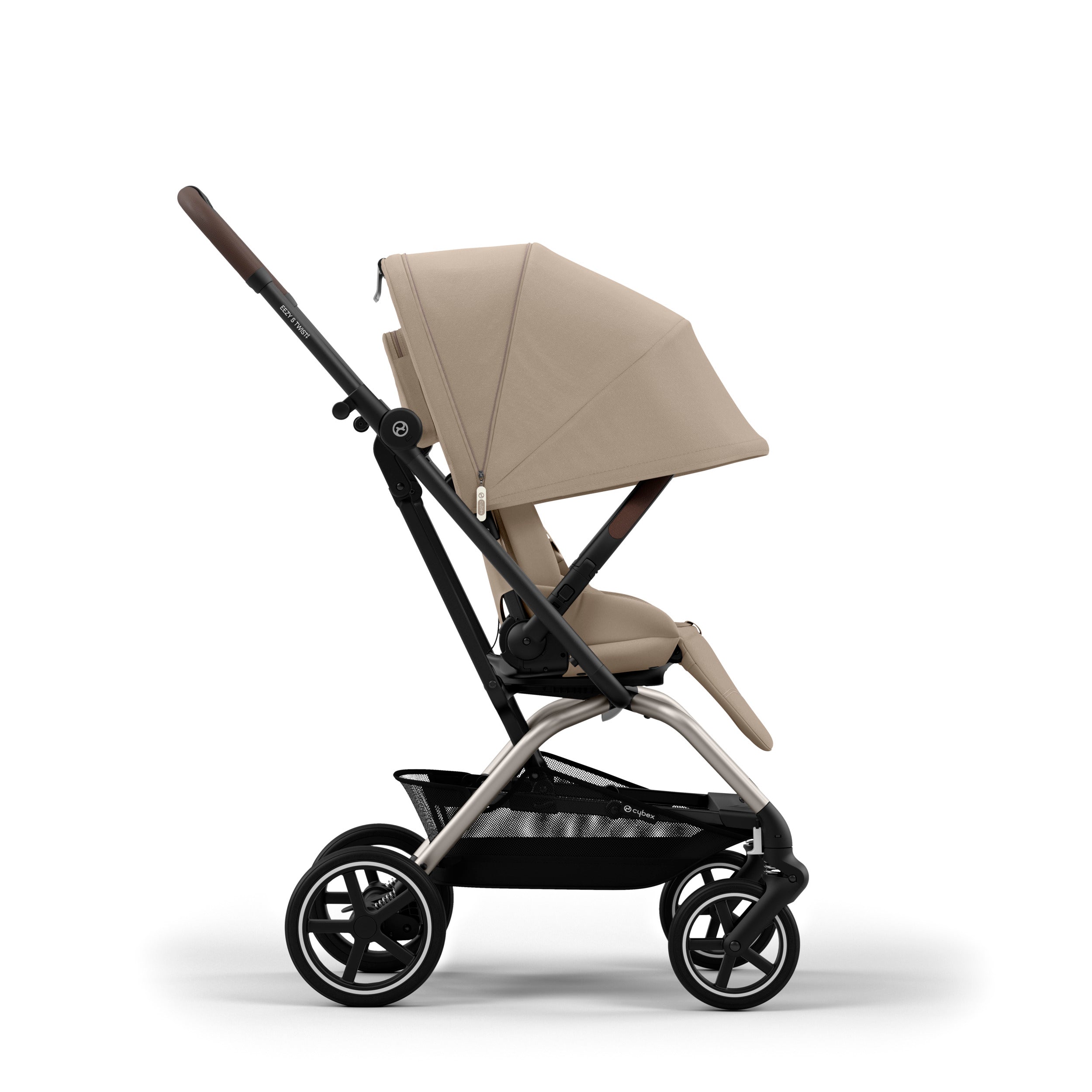 Cybex Gold Eezy S Twist+ 2 Stroller - Lightweight Compact Travel Stroller with One-Hand Fold, Reversible Seat & Sun Canopy - Perfect for Air Travel, Shopping & City Walks