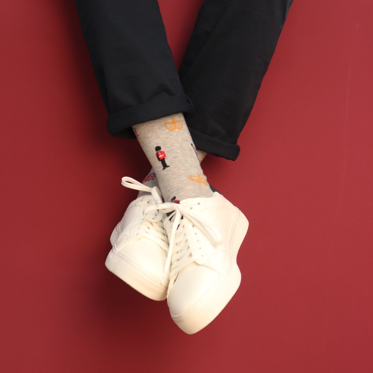 Royal Mini Icon Cotton Socks for Men - Soft & Breathable Ankle Socks - Perfect for Casual Wear, Sports & Everyday Comfort