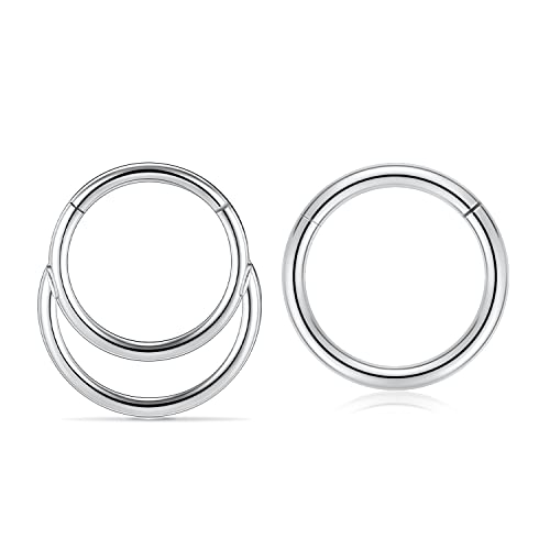 Style6:Silver with Double Layer Shape