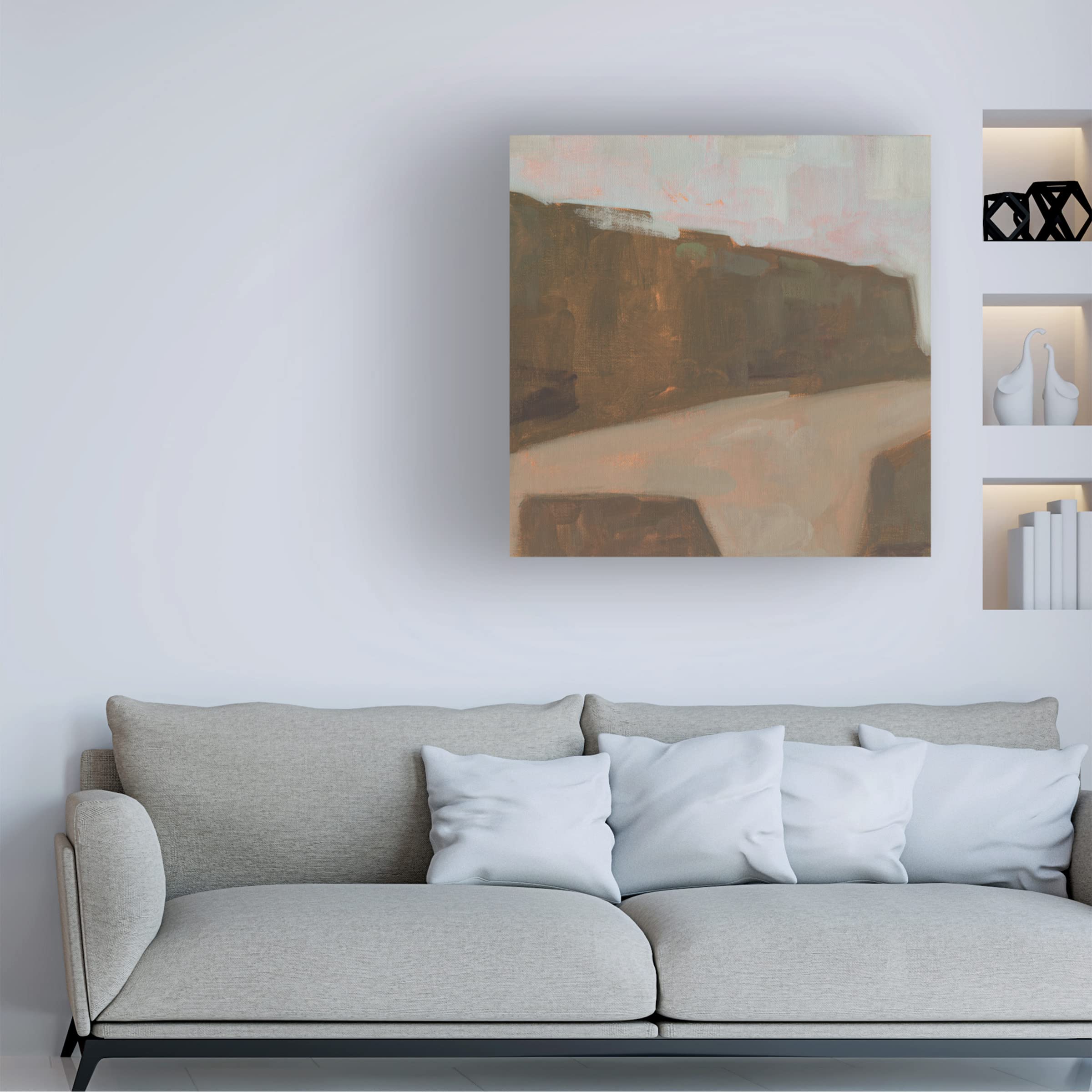 Trademark Fine Art 'Chestnut Grove II' by Jacob Green - Stunning Landscape Canvas Wall Art for Living Room, Bedroom & Office Decor