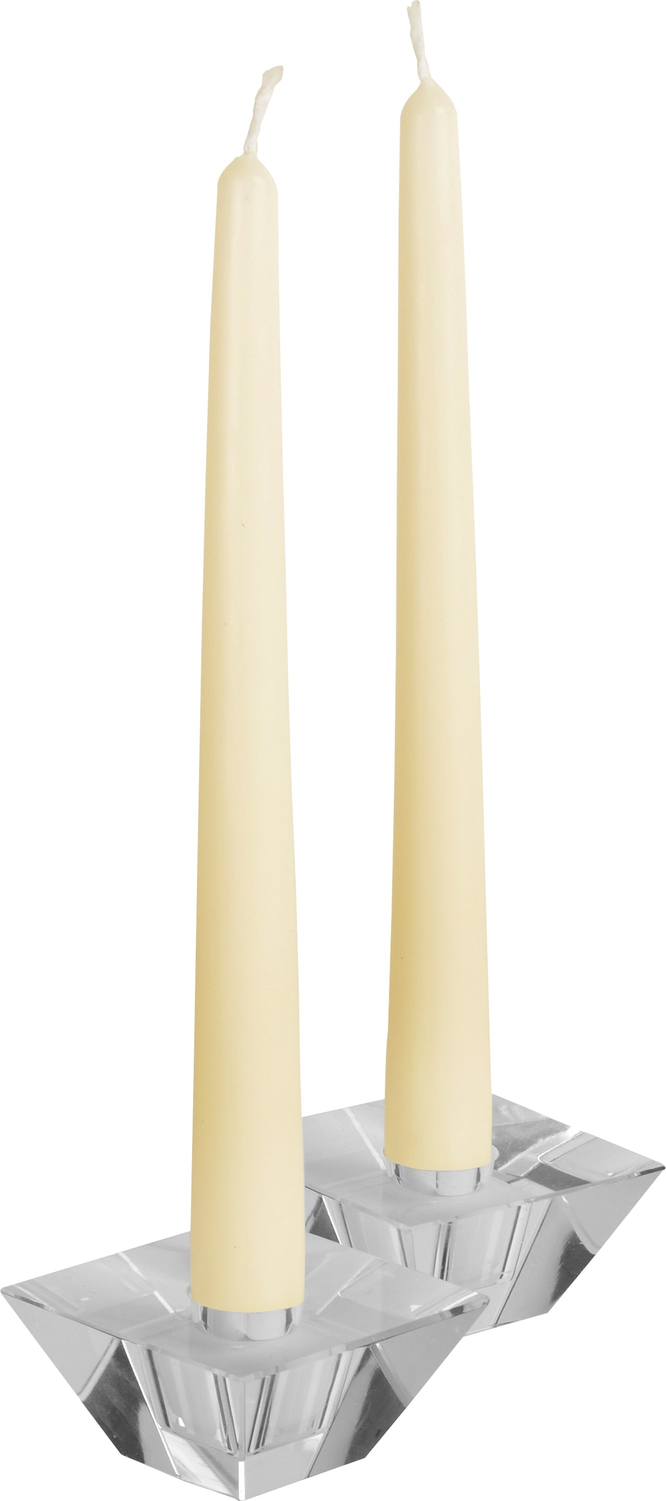 12 Inch Wool White Taper Candles - Premium Hand-Dipped Candles for Weddings, Dining, and Romantic Home Decor