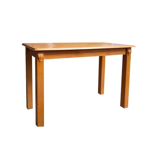 Clear Acrylic Dining Table & Office Desk - Modern Conference Desk & Computer Workstation for Home & Office (11462-PLAIN-NPF) - Perfect for Meetings, Remote Work & Home Office Setup