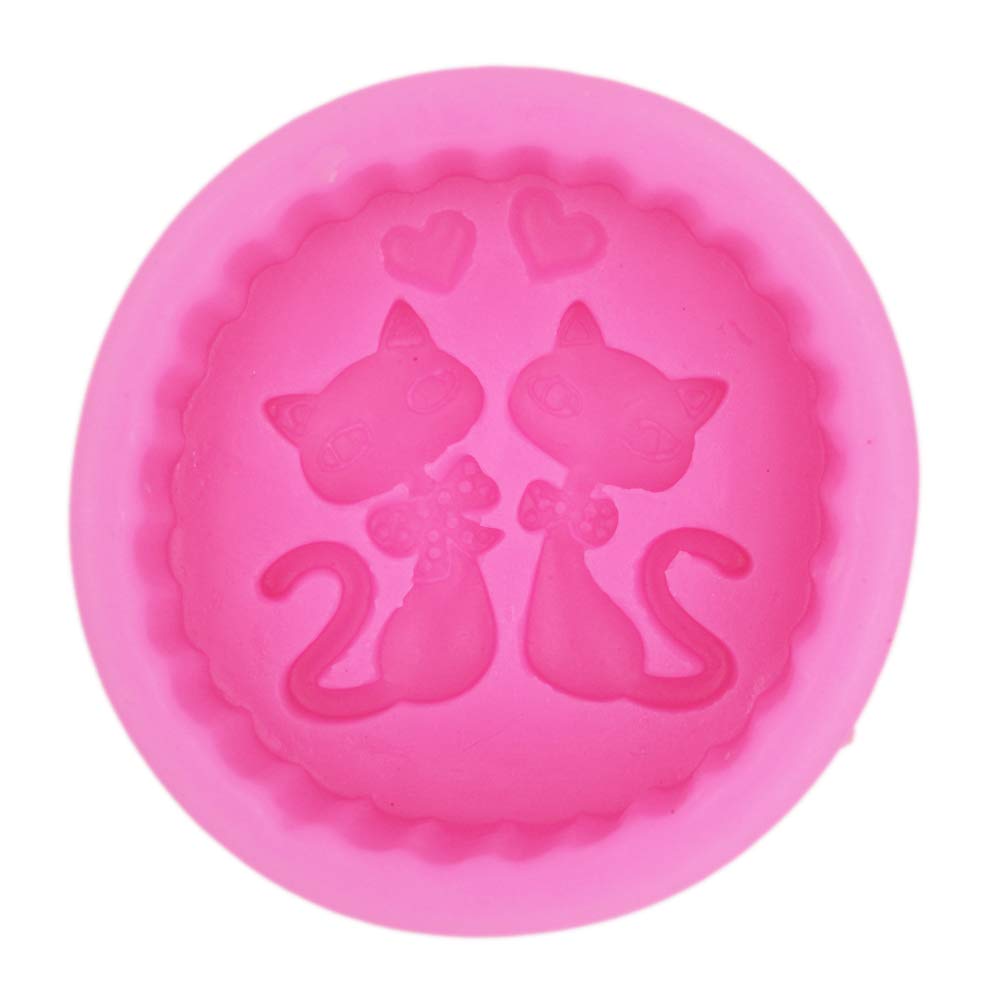 Premium Silicone Soap Molds for Cat Lovers - DIY Handmade Soap Making Kit, Craft Art Supplies for Homemade Gifts, Bath & Body Products - Perfect for Valentine's Day, Mother's Day & Christmas Gifts