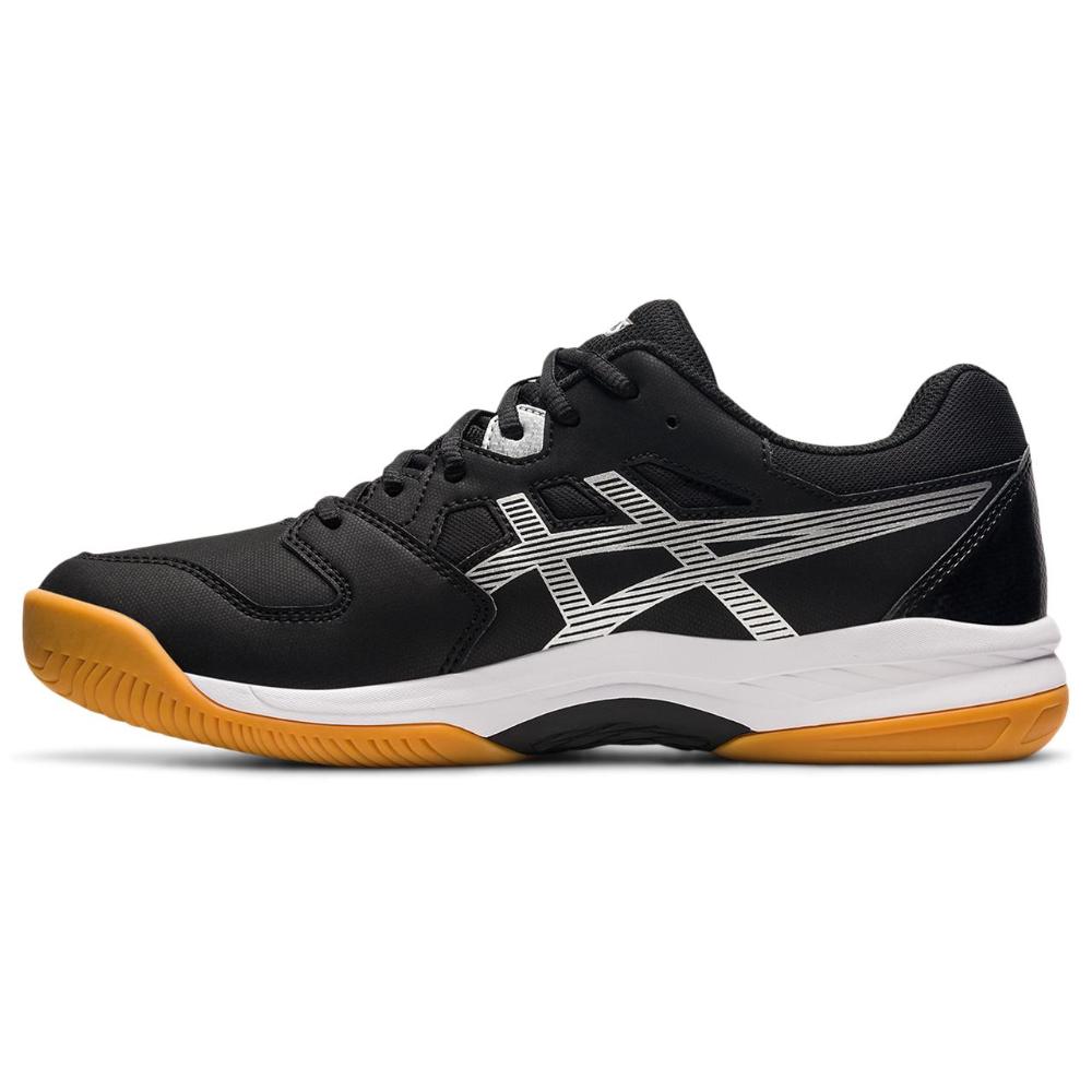 ASICS Gel Renma Men's Indoor Court Shoes - Black/White - Volleyball & Badminton Non-Marking Sneakers for Gym & Sports Performance