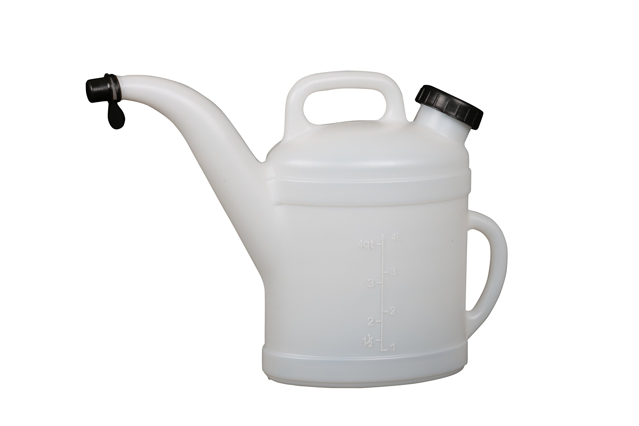 Funnel King 32375 4 Quart HDPE Pitcher - BPA-Free, Durable Plastic Pitcher for Kitchen, Bar, Restaurant - Perfect for Mixing Drinks, Serving Beverages & Food Prep (Multicolor)