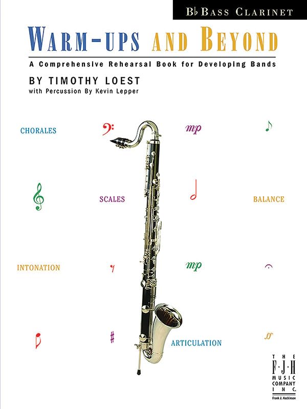 Professional Bass Clarinet for Beginners & Advanced Players - Warm-ups, Practice & Performances | Ideal for School Bands, Orchestras & Solo Performances