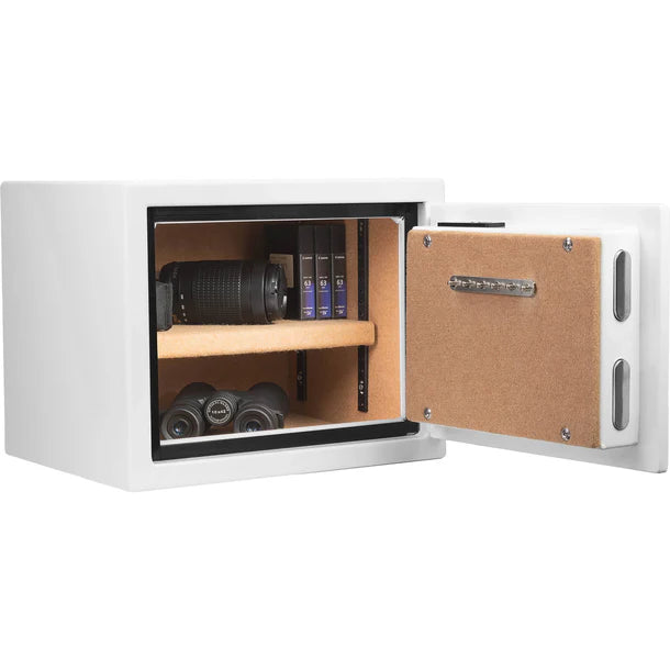 Barska AX13738 Biometric Fireproof Safe - Digital Fingerprint Security Box for Home & Office - Protect Documents, Jewelry, Cash & Valuables from Fire & Theft