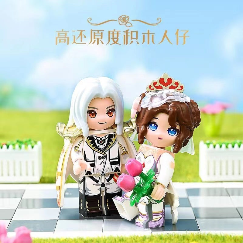 Keeppley K21106 Arena of Valor White Wedding Building Blocks Set - Perfect for Collectors, Gifts & Gaming Enthusiasts | Display, Play & Decorate Your Gaming Space
