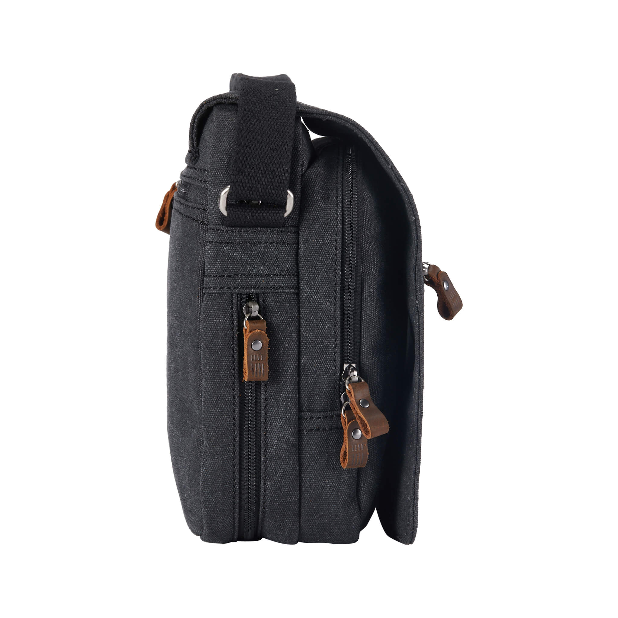 Troop London Classic Canvas Crossbody Bag for Men & Women - Stylish & Durable Shoulder Bag for Travel, Work & Everyday Use